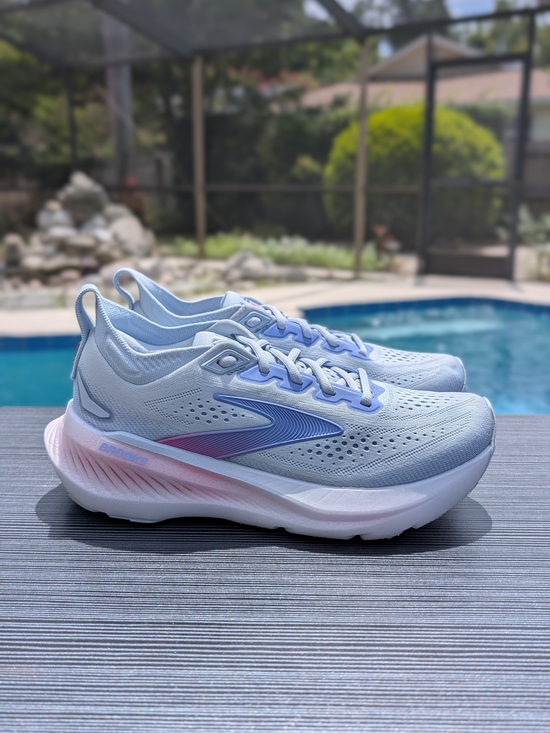 Brooks Shoes - Brooks Glycerin 23 Women's Running Shoes Skyway Pink Size 7 B DNA Tuned